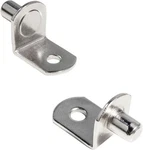 L-shaped Shelf Pins, 1/4 Inch (6.35MM), 20 Pcs Nickel Plated Clips For Shelves New. Price: $16.50.