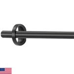 Joodxoe Modern Curtain Rods 1INCH Diameter Decorative Single Window New. Price: $64.82.