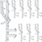 10 Pcs 2-1/8 Inch Hidden Channel Valance Clips For Horizontal Wood Blinds Min... New. Price: $11.91.