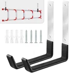 Accencyc Heavy Duty Garage Hooks, 2PCS Stainless Steel Wall Mount 50LB... New. Price: $19.37.