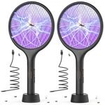 Yissvic Electric Fly Swatter Bug Zapper Racket 4000V Led Screen Dual Modes Fl... New. Price: $44.52.