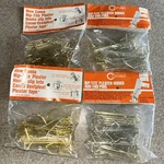 4 Bags Conso Nip-tite 10 Pleater And End Pins Curtain/drape Hooks, Nos New. Price: $24.99.