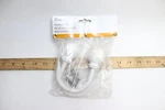 Kenney Chelsea Holdbacks Bright White One Size Open. Price: $10.17.