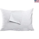 Niagara 2 Pack King Pillow Protectors - Cotton & Luxurious Comfort New. Price: $16.99.