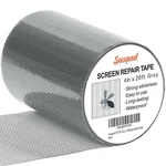 Secopad Grey Window Screen Repair Tape, 4IN X 20FT 240IN Kit Fo... New. Price: $22.12.