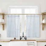 Lino Rosa Bathroom Curtains Window,small Linen Pinch Pleated For Sum... New. Price: $41.75.