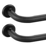 Wrap Around Curtain Rods 2 Pack For 84 To 134 Inches Windows, 1" Heavy Duty R... New. Price: $81.02.