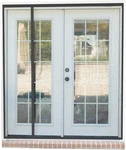 Fenestrelle Magnetic Screen Door For Fits Size 70" X 79", Black Trim New. Price: $65.39.