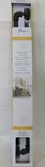 Kenney Tropez Black Steel Curved Extendable Indoor Outdoor Curtain Rod 28-48 In. New. Price: $10.95.
