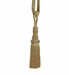 Versailles Home Chelsea Tie Back Braided Curtain Holder Gold One New. Price: $15.95.