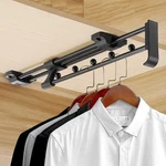 Heavy Duty Extendable Pull Out Closet Rod - Sliding Wardrobe For I... New. Price: $33.10.