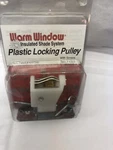 Plastic Locking Pulley Warm Window Insulated Shade System #4323 Nip New. Price: $12.25.