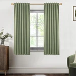 Shineland Short Curtains For Bedroom Windows, 54 Inch Long Sa New. Price: $47.27.