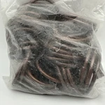 Lansian 40 Pcs Ss Metal Curtain Drapery Rings W/ Eyelets 1.5" Inner Copper New. Price: $39.99.