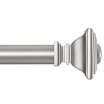Briofox Silver Curtain Rods For Windows 48 To 84 Inch Adjustable Length Heavy... New. Price: $40.12.