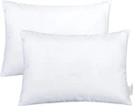 Ntbay 2 Pack Cotton Down Alternative 13X18 Pillows, Machine Washable - Soft And. Price: $27.99.