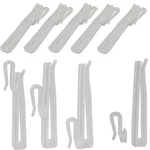 30 Pcs Adjustable Curtain Hooks For Drapes Depth Pinch Pleat Locking ... New. Price: $19.70.