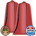 Heavy Duty Laundry 2 Pack Xl Nylon Bags With Straps Washable Large New. Price: $26.97.