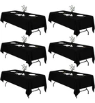 Ivapupu Black Tablecloth For Rectangle - 60 X 84 Inch Pack New. Price: $30.43.