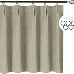 WDFOUR24 X 30" Pinch Pleated Blackout Cafe Curtains - Pack Of 2, 100... New. Price: $36.29.