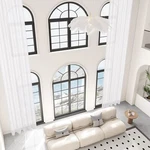 Sanceor Extra Sheer Voile CURTAIN,1 Panel White 168 Inch Long,rod Pocket... New. Price: $96.99.