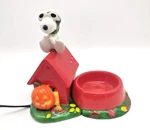 Department 56 Peanuts Snoopy's Halloween Dog Hous #59109 Light Up Holiday Decor Used. Price: $26.36.