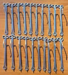 (20) Vintage Graber 4" Slip On Steel Drapery Curtain Hooks 1/2" Drop Used. Price: $16.95.