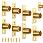 Pelopy Pcs Inside Mount Curtain Bracket 3/8" Set For Roddi... New. Price: $40.17.