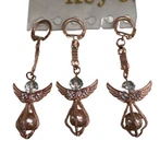 Gold Plated Key Chains Ring Charms Take All 3 Pcs New. Price: $10.99.