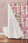 New Betsey Johnson Bathroom Shower Curtain 14-PC Set Christmas Xoxo Village Tree. Price: $29.99.