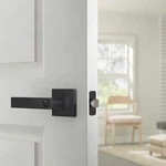 Amazon Basics Contemporary Stamford Door Lever Privacy Matte Black 2 Pack New. Price: $29.99.