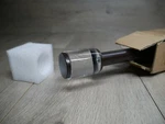 Yun Nephele 1" Wall Curtain Rod W/ Cap Finials, 72"-144", Coffee Gold New. Price: $75.00.