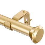 Simewin Heavy Duty Gold Curtain Rods For Windows 28 To 48 Inches, 1" Adj... New. Price: $31.67.