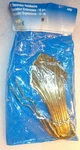 Newell Decorator Holdbacks For Drapes Curtains 14762 Goldtone Fan Tiebacks. Price: $11.50.