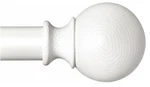 Briofox White Curtain Rods For Windows 28 To 48 INCH(2.3-4FT)- 1'' Diameter... New. Price: $15.99.