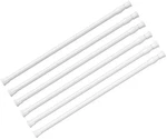 6 Pcs White Spring Loaded No Drilling Tension Curtain Rod 28-48 Inches Adjust... New. Price: $33.89.