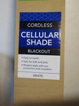 Calyx Interiors Cordless 9/16" Cellular Blackout Shade 24" 72" New. Price: $24.64.