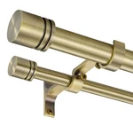 Double Curtain Rods 36-72 Inches For Windows, 1 Diameter Adjustable Heavy New. Price: $69.32.