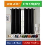 Miulee Blackout Curtains 63" 2 Panels Thermal Insulated Room Darkening New. Price: $18.68.