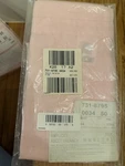 Jcpenney Simplicity Rod Pocket Valancepanel Sheer Curtain Pink New 60" 18". Price: $10.00.