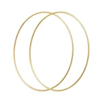 2PACK 16 Inch Large Metal Floral Hoop, Gold Wreath Rings For Cr... Fast Usa Ship New. Price: $31.42.