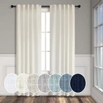 Pitalk Ivory Cream Colored Curtains 90 Inch Length For Living Room 2 Panel Se... New. Price: $79.88.