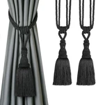 Bel Avenir 2 Pack Curtain Tiebacks Tassel Drapery Tie-backs Rope Handmade Holdba New. Price: $23.80.