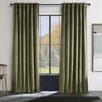 Topfinel 94" Green Velvet Curtains For Living Room - Smooth & Elegant Boho New. Price: $88.42.