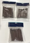 Lot Of 3 New Set Levolor 2.5 Faux Wood Returns, Walnut Brown. Price: $17.79.