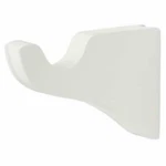 White Kirsch Wood Trends Classic 1/2" Return Bracket For 3/8" Pole 5611EG025 New. Price: $20.99.