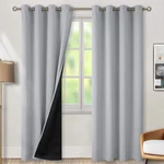 Bgment Light Grey Blackout Curtains For Bedroom Window 84 Inch Length 2 Panels New. Price: $69.83.