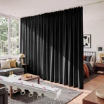 Ryb Home Room Divider Curtains Straight Ceiling Track Heavy Duty Blackout New. Price: $45.53.