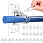 24-PACK No Drill Needed Curtain Rod Holders Brackets, Self Adhesive Holde... New. Price: $57.30.