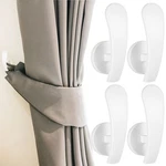 4 Pieces Curtain Holdback,wall Mounted Hooks Drapery Tiebacks With Screws Met... New. Price: $14.79.